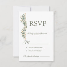 Eucalyptus Gold Rahmen RSVP