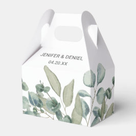 Eucalyptus Greenery Wedding Geschenkschachtel