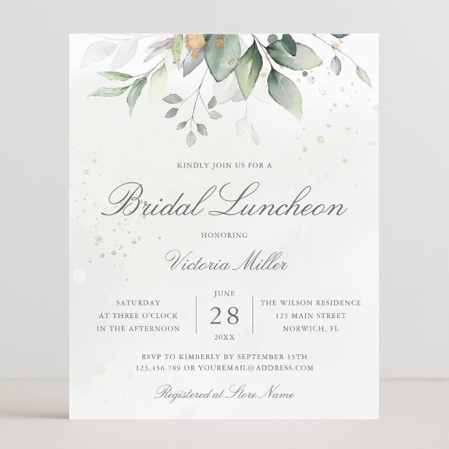 Eucalyptus Leaves Bridal Luncheon (Von Creator hochgeladen)