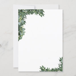 EUCALYPTUS-LIEBE EINLADUNG