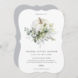 Eucalyptus Pumpkin Dank für die Einladung