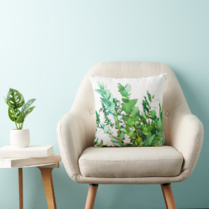 Eucalyptus Throw Pillow Kissen