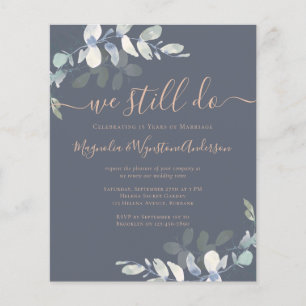 Eucalyptus Vow Renewal Einladung