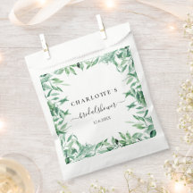 EUCALYPTUS WEDD BRAUTPARTY FAVOR BAG
