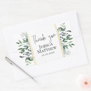 Eucalyptus Wedding Stickers
