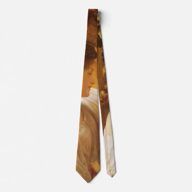 Eucharis - Mädchen mit einem Obstkorb von Leighton Krawatte (Vorderseite)