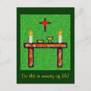 Eucharist II Postkarte