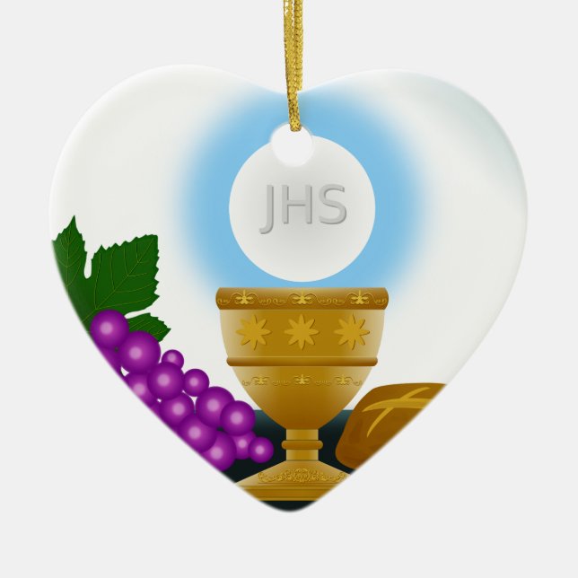 Eucharistin Keramikornament (Vorne)