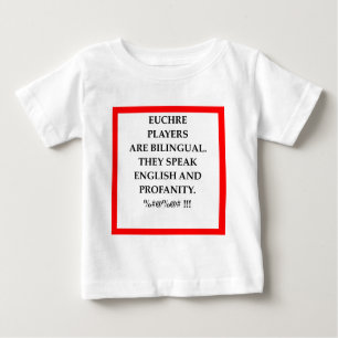 EUCHRE BABY T-SHIRT