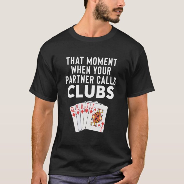 Euchre Für Pner T-Shirt (Vorderseite)
