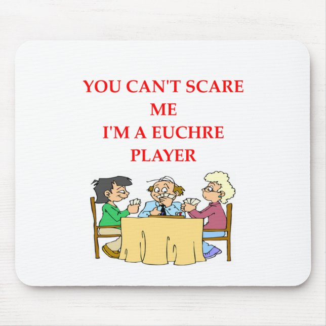 EUCHRE.png Mousepad (Vorne)