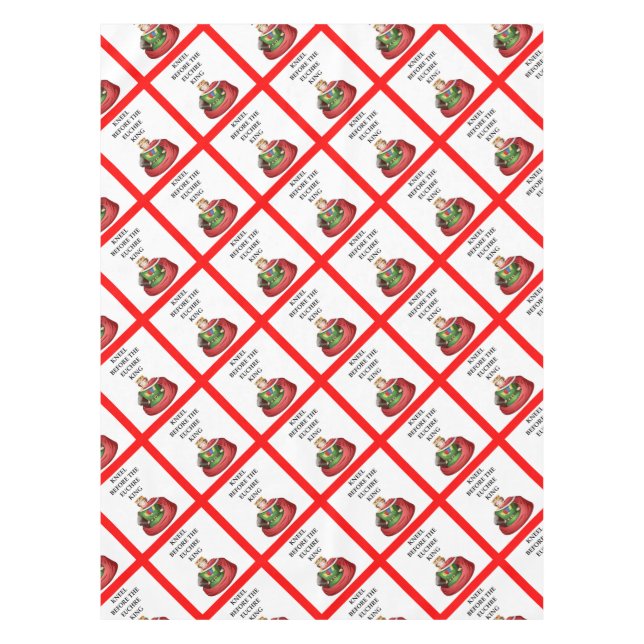 EUCHRE TISCHDECKE (Vorderseite)