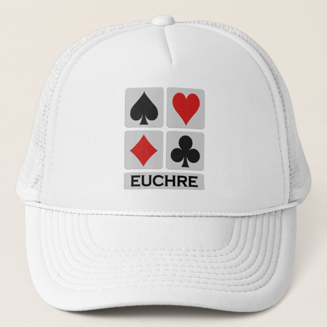 Euchrehut - wählen Sie Farbe Truckerkappe (Vorderseite)