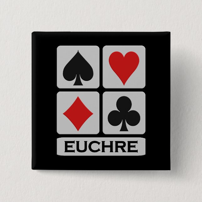 Euchreknopf Button (Vorderseite)