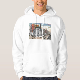 Euclid Ave, Cleveland, 1916 Vintag Hoodie