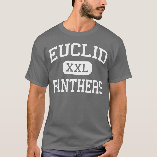 Euclid - Panther - Highschool - Euclid Ohio T-Shirt (Vorderseite)