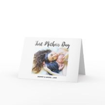 Euer erster Muttertag personalisiertes Foto & Zita