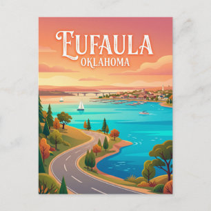 Eufaula USA Postkarte