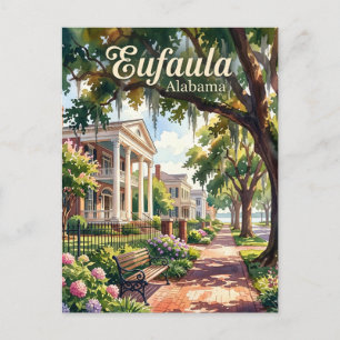 Eufaula USA Postkarte