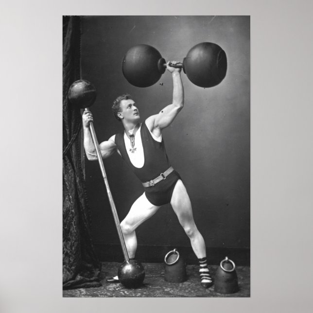 Eugen Sandow Bodybuilder Poster (Vorne)