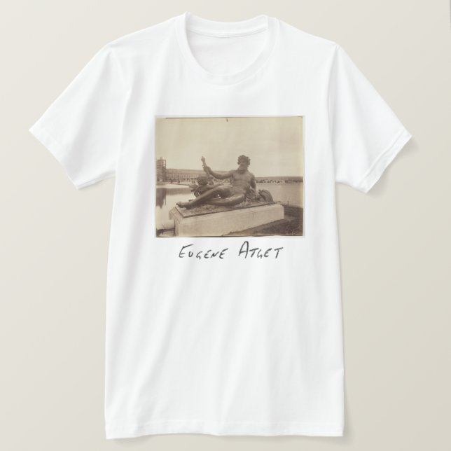 Eugene Atget - Versailles T-Shirt (Design vorne)