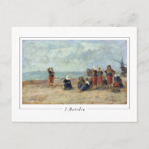 Eugène Boudin #494-2 - Fine Art Postcard