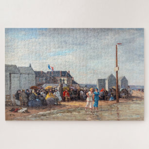 Eugene Boudin - Bathing Time at Trouville Puzzle