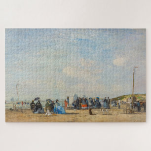 Eugene Boudin - Versammlung am Strand Puzzle
