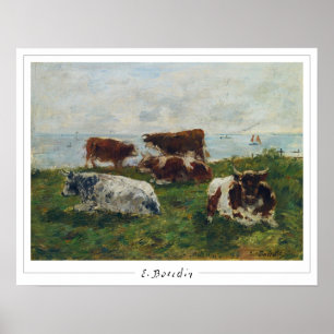 Eugène Boudin Zedign Art Poster #174-2