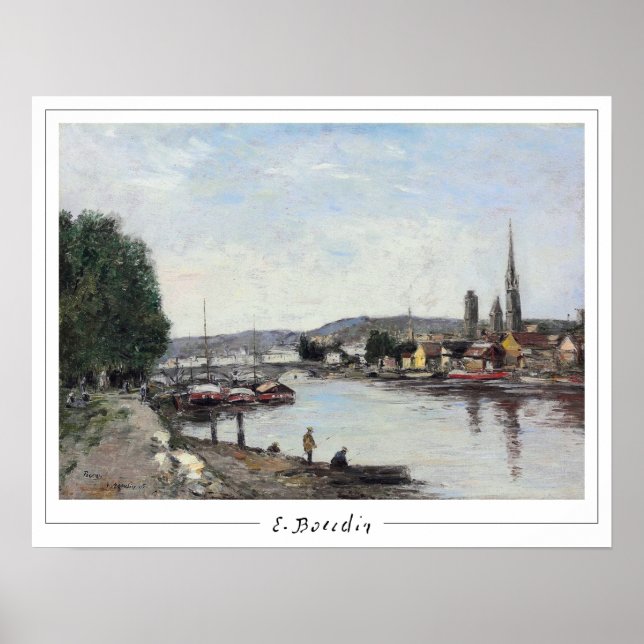 Eugène Boudin Zedign Art Poster #26-2 (Vorne)