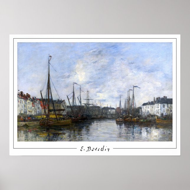 Eugène Boudin Zedign Art Poster #380 (Vorne)