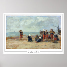 Eugène Boudin Zedign Art Poster #494-2