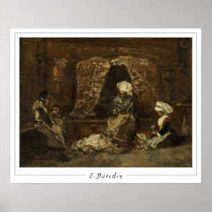 Eugène Boudin Zedign Kunstposter #19-2 Poster