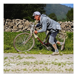 Eugene Christophe Tour de France 1922 Aubisque Poster
