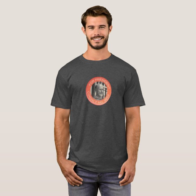 Eugene Debs (Convict 9653) for President T-Shirt (Vorne ganz)