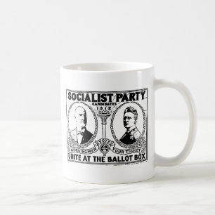 Eugene Debs Kampagnen-Plakat-Tasse Tasse