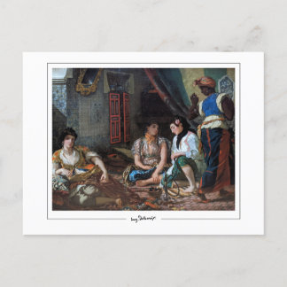 Eugène Delacroix #174 - Fine Art Postcard Postkarte