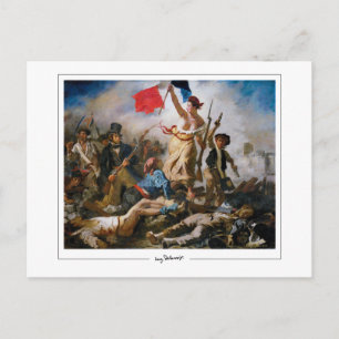 Eugène Delacroix #21 - Fine Art Postcard Postkarte