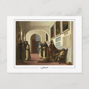 Eugène Delacroix #256 - Fine Art Postcard Postkarte