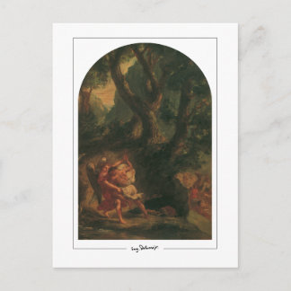 Eugène Delacroix #426 - Fine Art Postcard Postkarte