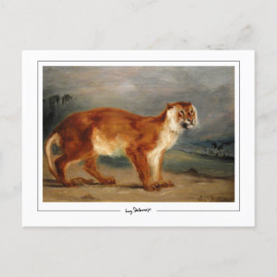 Eugène Delacroix #491 - Fine Art Postcard Postkarte