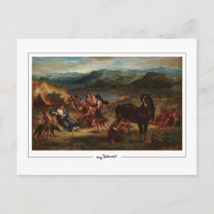 Eugène Delacroix #495 - Kunstpostkarte Postkarte