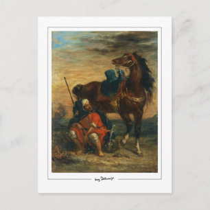 Eugène Delacroix #4 - Kunstpostkarte Postkarte