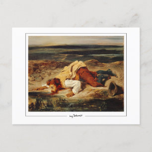 Eugène Delacroix #502 - Fine Art Postcard Postkarte