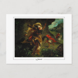 Eugène Delacroix #5 - Kunstpostkarte Postkarte