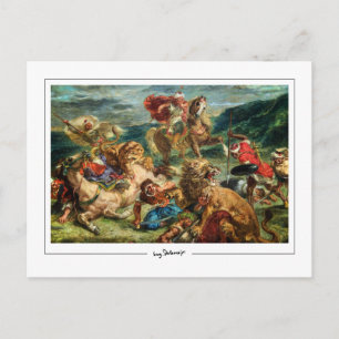 Eugène Delacroix #622 - Fine Art Postcard Postkarte