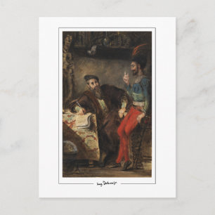 Eugène Delacroix #718 - Fine Art Postcard Postkarte