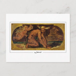 Eugène Delacroix #720 - Kunstpostkarte Postkarte