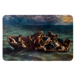 Eugene Delacroix - Das Schiffswrack von Don Juan Magnet