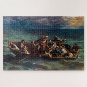 Eugene Delacroix - Das Schiffswrack von Don Juan Puzzle
